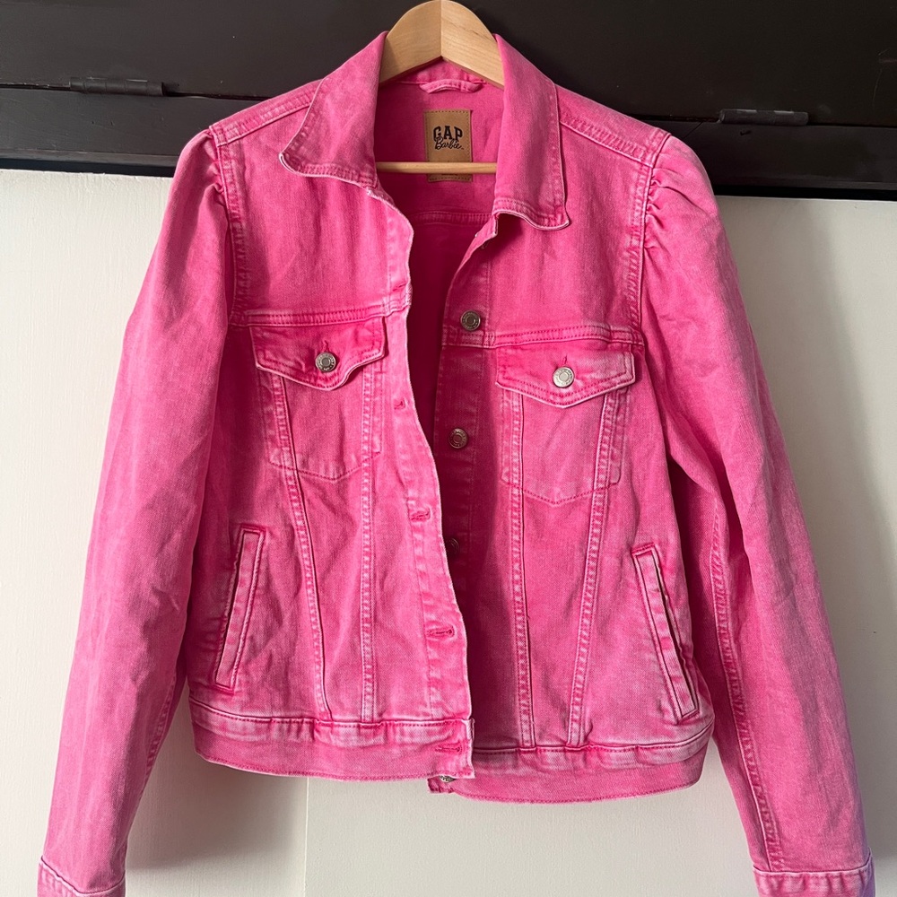 GAP Pink Denim Jacket
